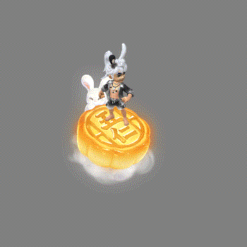 龙太子-萌兔月饼