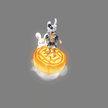 羽灵神-萌兔月饼